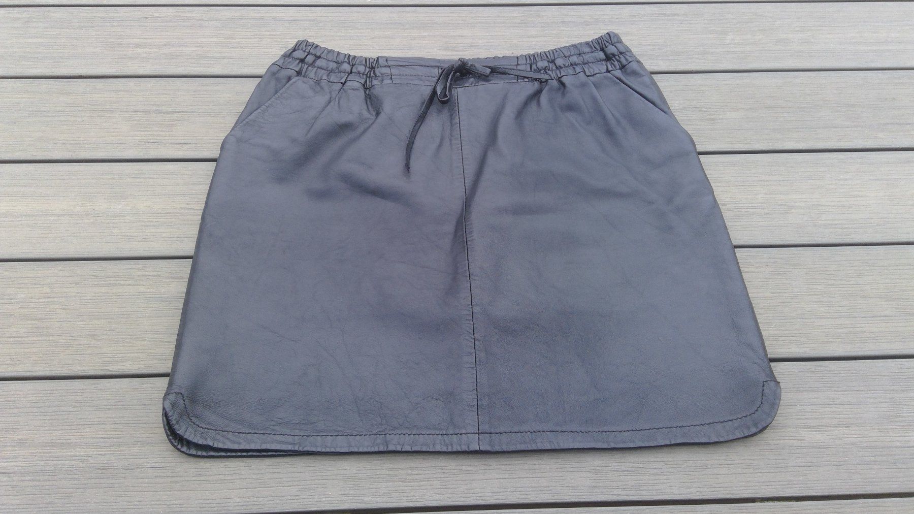 Röcke: Jupe en cuir Soft Grey La Redoute, taille 38 – Gebraucht aus Agiez von chouchanelle 3
