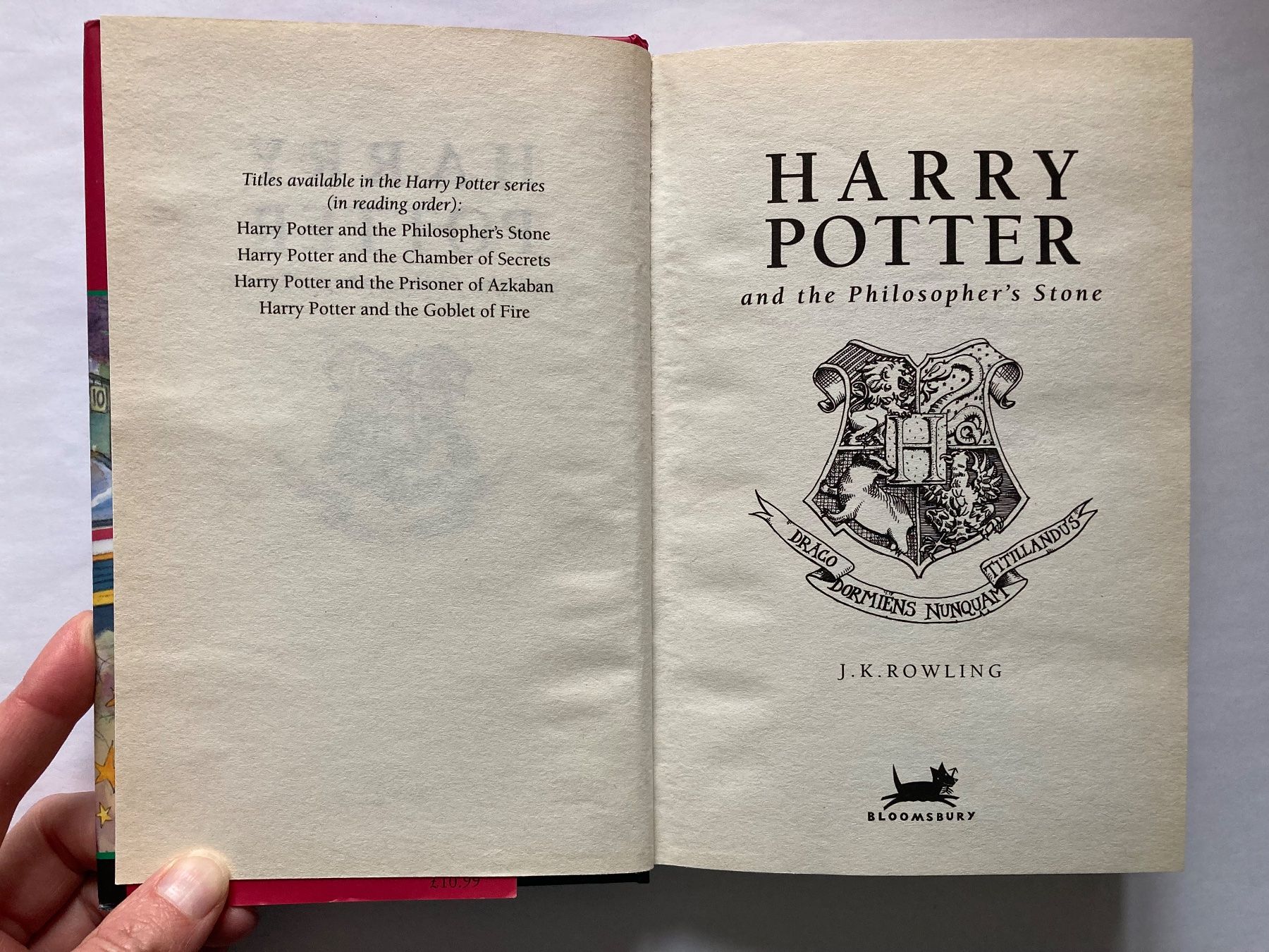 Libri: Harry Potter Philosopher's Stone - J.K. Rowling – Usato da Bubendorf venduto da Alpenheidi 3