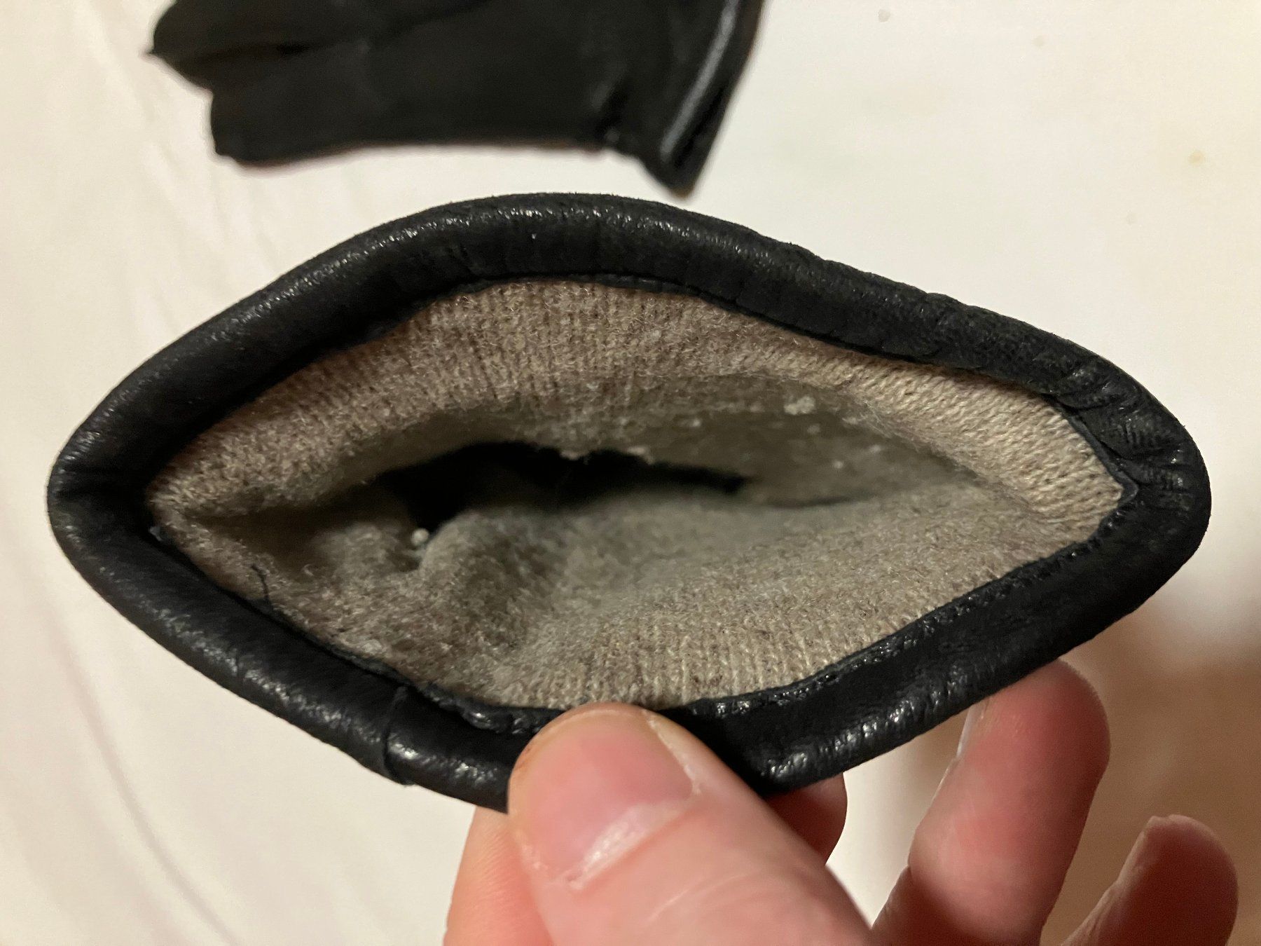 Altri accessori da uomo: Lederhandschuhe, ca. Grösse M – Usato da Schönenwerd venduto da Tomair 1