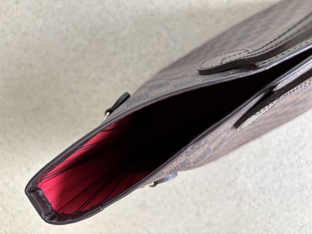 Louis Vuitton Borse da donna: Louis Vuitton Neverfull MM Damier Ebene – Usato da Biel/Bienne venduto da Eiskristall08 4
