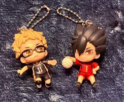 Twinchees Haikyu!!: Keychains Tsukishima & Kuroo