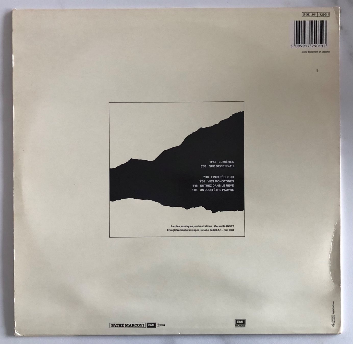 Schallplatten: GÉRARD MANSET - LUMIÈRES – Gebraucht aus Poliez-Pittet von Newtown-Records 1