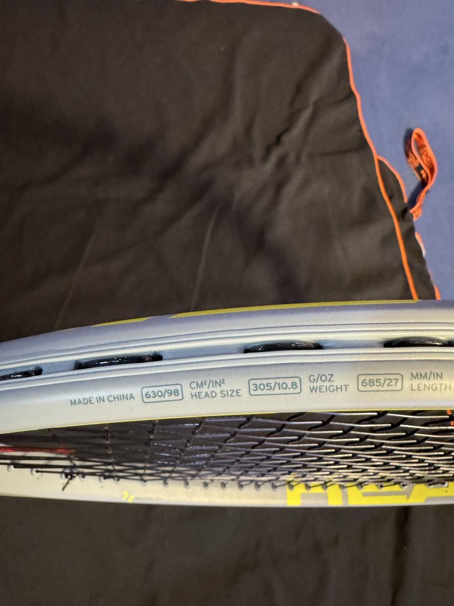 Head Racchette: Head EXTREME Tour 305g, Griffgrösse 3 – Usato da Wettingen venduto da Chuljaa 1