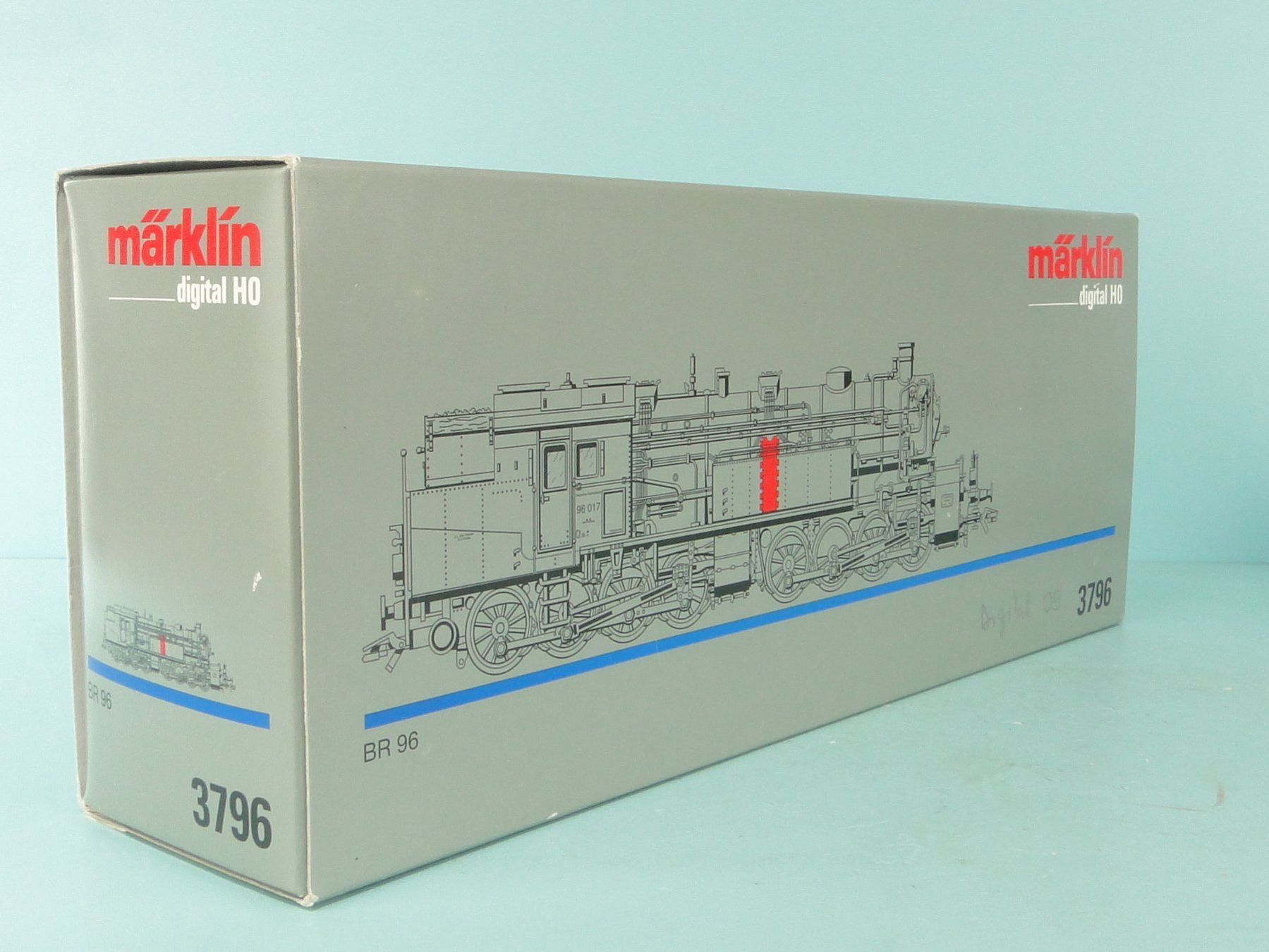 Märklin Modellini di ferrovie: Märklin 3796 BR96 Tenderlok, Digital – Usato da Bülach venduto da cann11 1