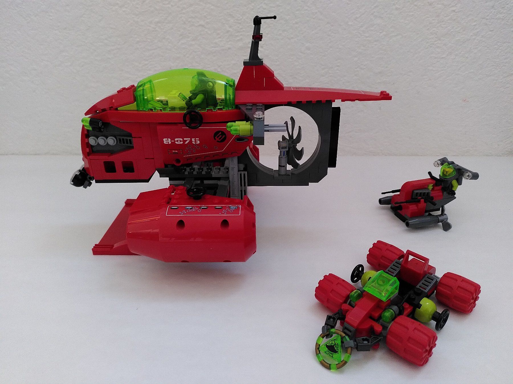 Lego Giocattoli: LEGO Atlantis: Set 8075 - Neptune Carrier – Usato da Zuchwil venduto da Biber413 2
