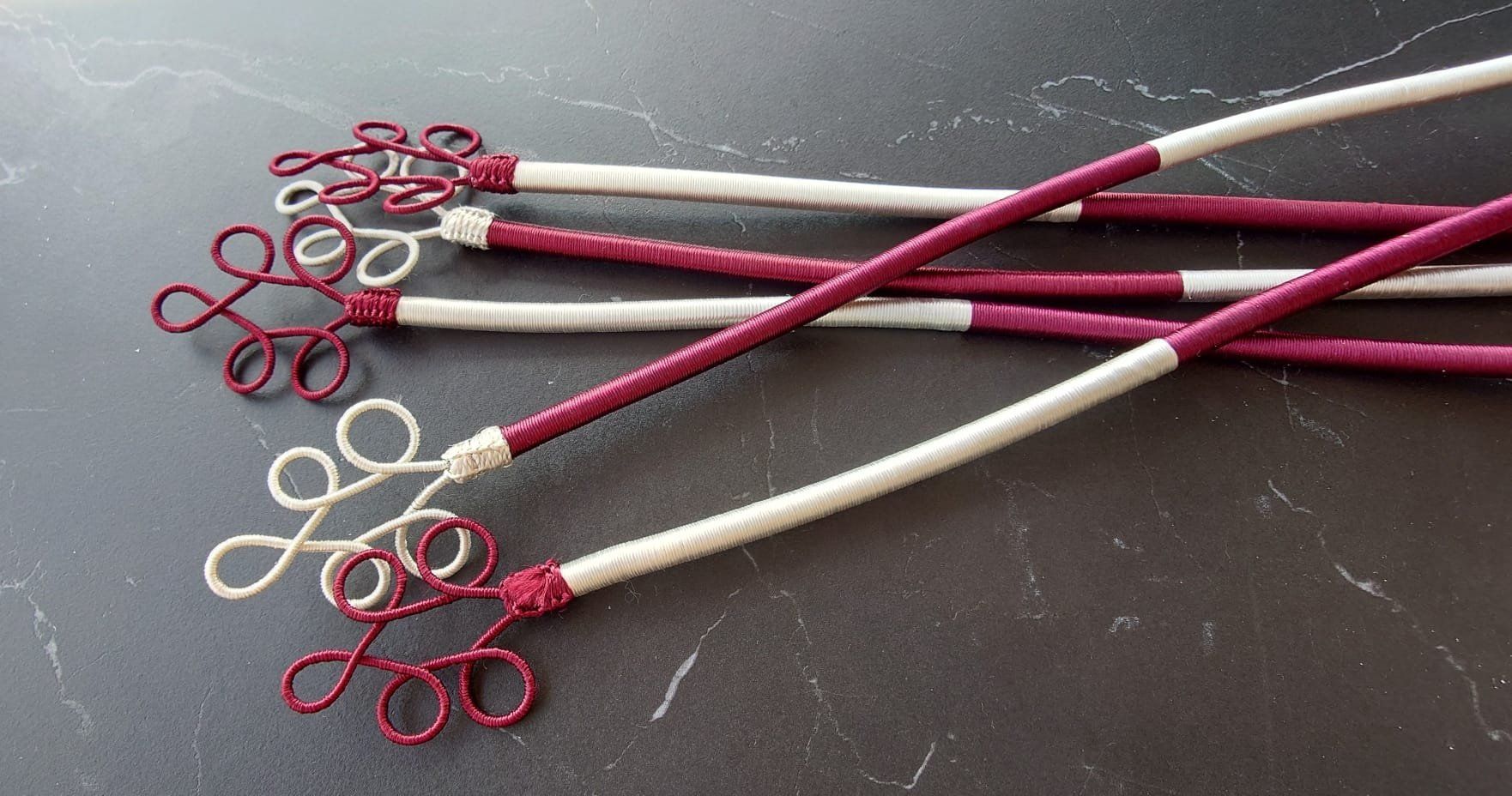 Alle Dekorationen: 5 Originelle ServiettenHalter SilberWeiss-BordeauxRot – Gebraucht aus Neuhausen von MonoCeros 5
