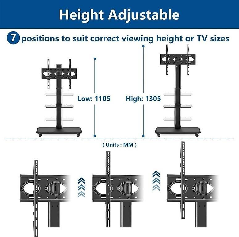 Supporti a parete: Universal TV Ständer, 26-65 Zoll – Usato da Zürich venduto da flipper06 4