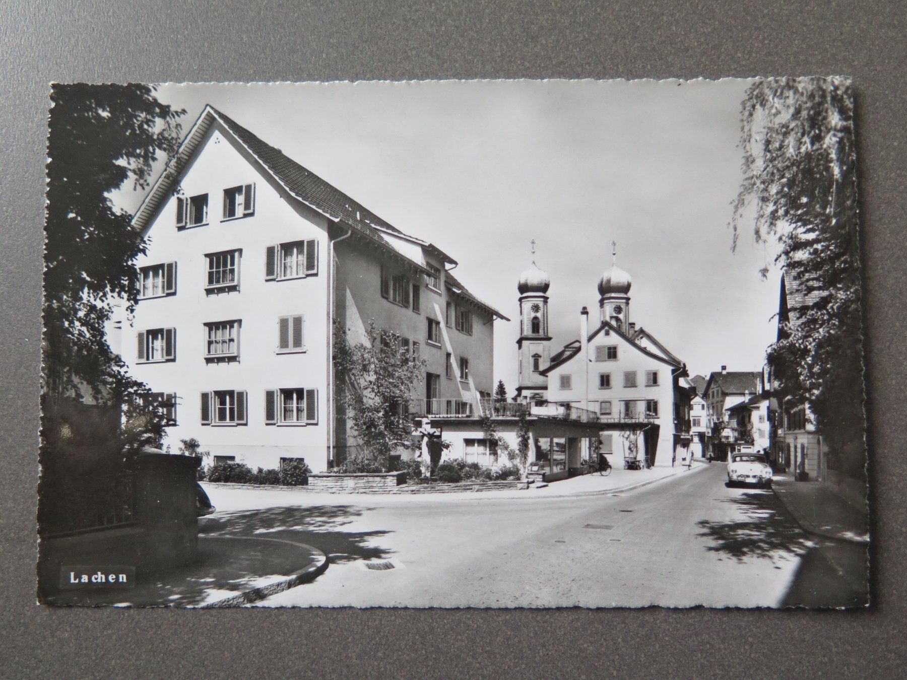Cartoline postali: LACHEN - TEIL DES ORTES – Usato da Wittenbach venduto da lipasal