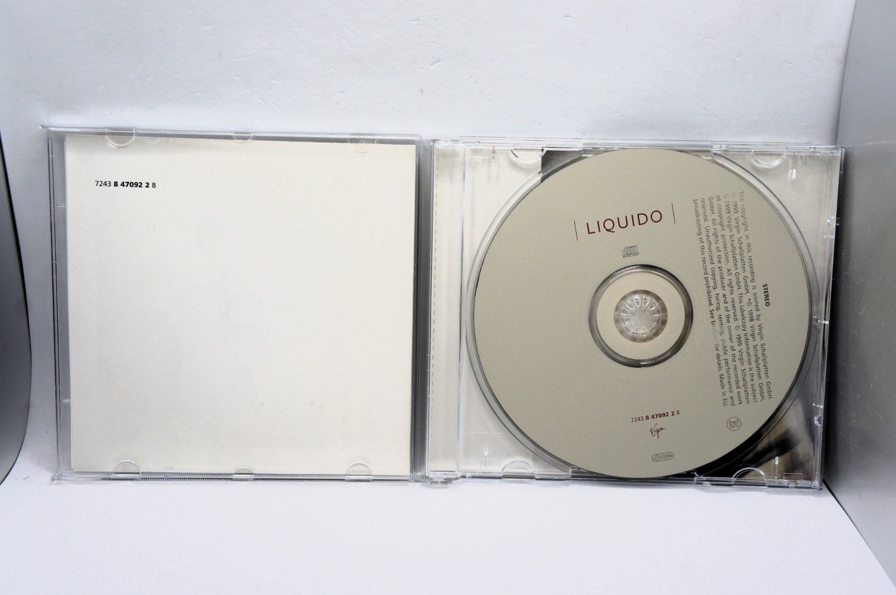 CD: CD Liquido ‎– Liquido – Usato da Ernetschwil venduto da luisvonerni 2