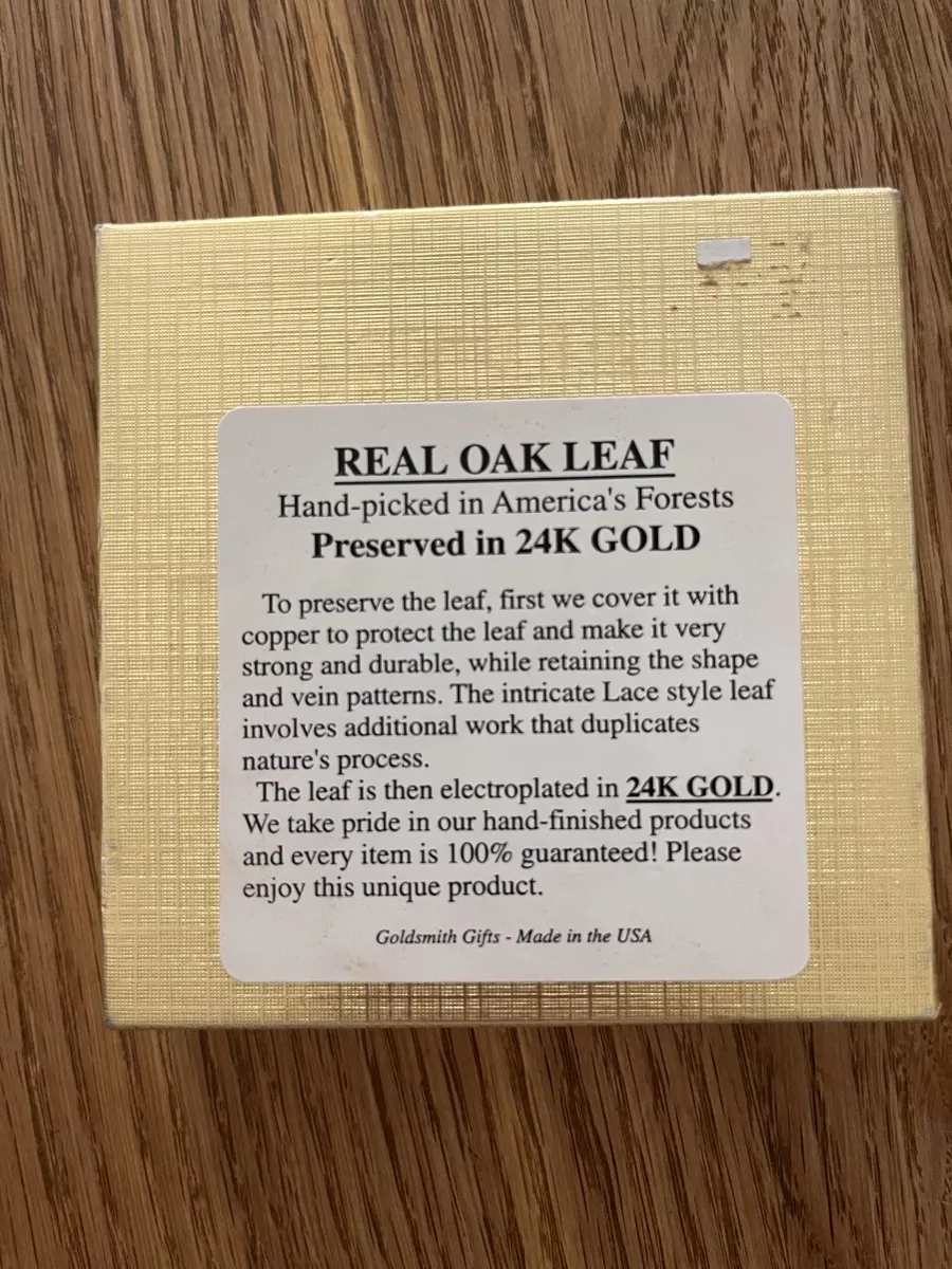 Alle Dekorationen: Real Oak Leaf – Neu (gemäss Beschreibung) aus Wangen SZ von mel_j2cm 1