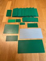 Diverse LEGO-Platten grün