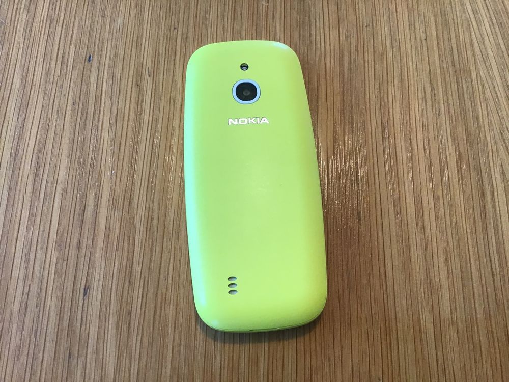 Nokia 3310 3G gelb OVP 4