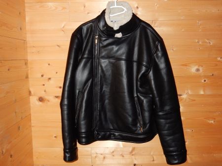 Winterjacke mit Kunstfell gefüttert ZARA, Gr. XL