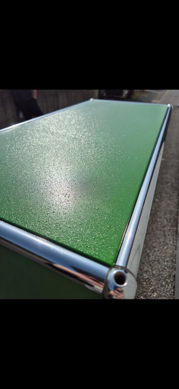 USM Cassettiere: Usm Haller Highboard im Britisch Green – Usato da Nidau venduto da Eisblume 8