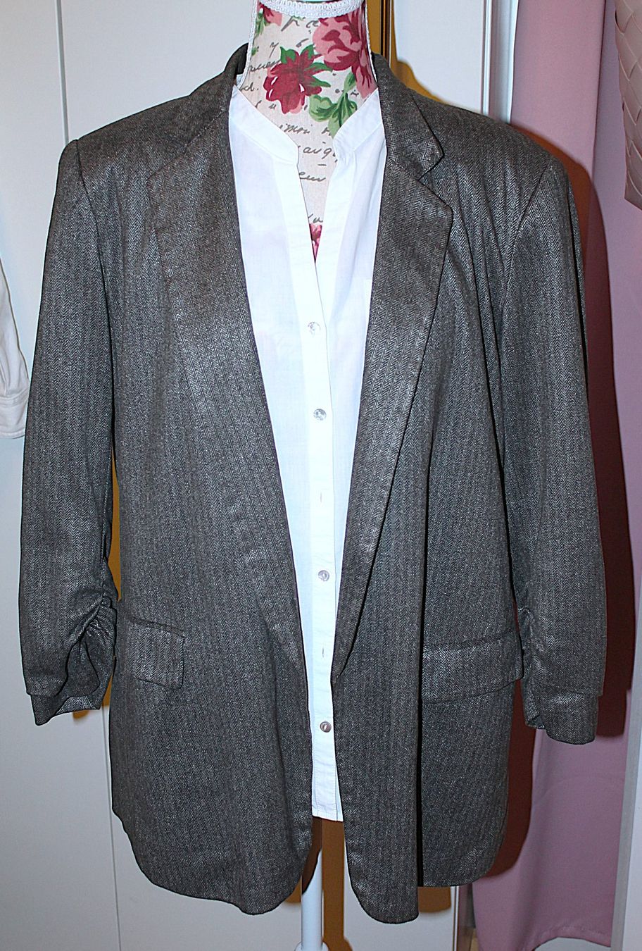Zara Vestes: ZARA Basic Blazer ★ Grau Anthrazit ★ Casual / Business – Neuf (Voir description) à Hüttwilen par pinti55
