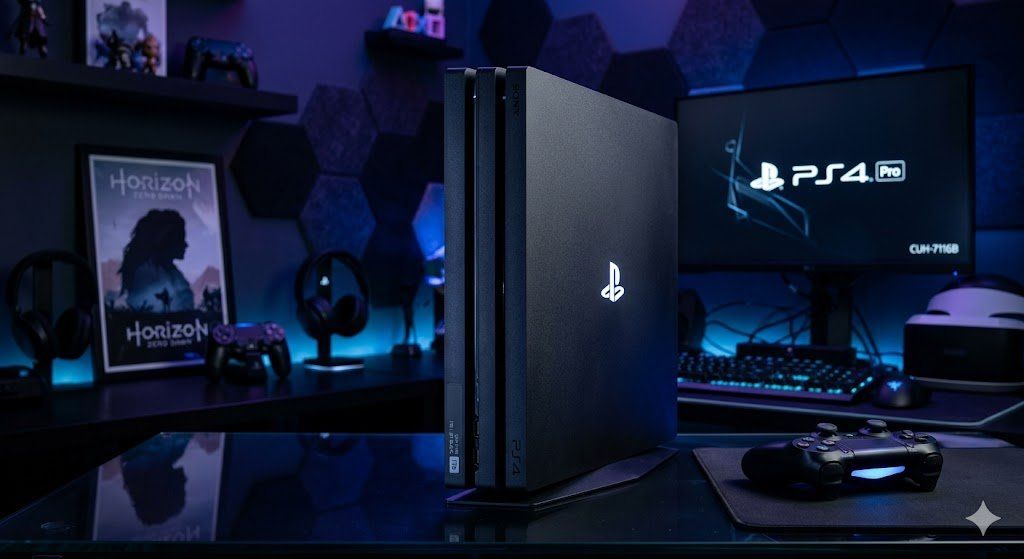 Sony Console: 🔥 Playstation 4 PRO, 1TB Version, komplett inkl. Controller – Difettoso da Höri venduto da BlueElephant
