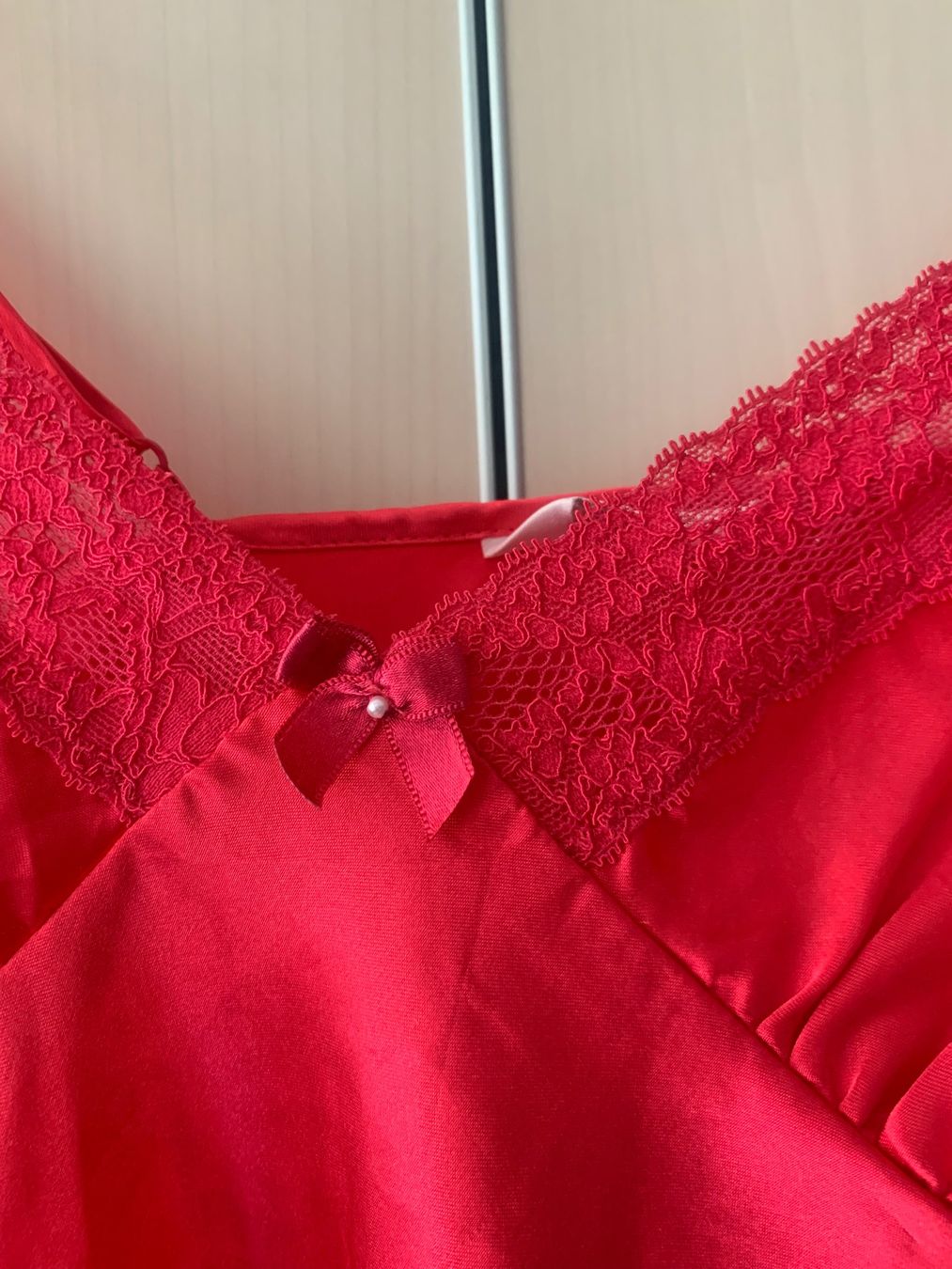Altra biancheria intima: Negligé rosa mit Spitze Satin, Grösse 42 – Usato da Rosshäusern venduto da MiJoDoOl 2