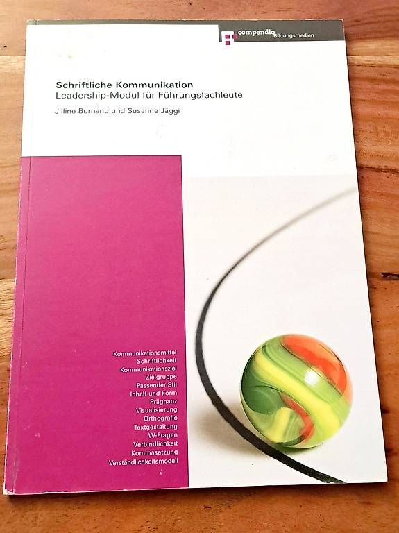 Libri: Schriftliche Kommunikation – Usato da Bern venduto da Grossenbacher2