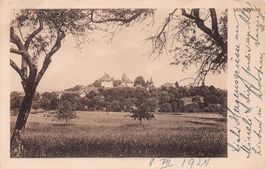 Schloss Kyburg, gelaufen 1924