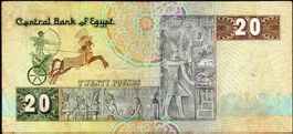 CENTRAL BANK OF EGYPT TWENTY POUNDS - ERHALT SIEHE SCAN