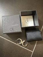 Calvin Klein CK Ohrringe, neuwertig, top Zustand, silberig