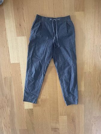 Massimo Dutti Joggerhose Hahnentritt, Gr. M