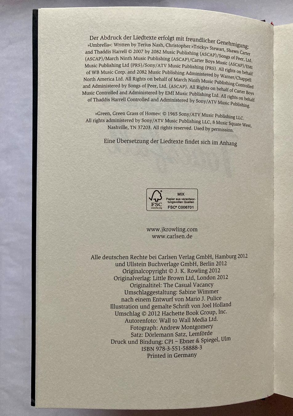 Bücher: Ein plötzlicher Todesfall - J.K. Rowling – Neu (gemäss Beschreibung) aus Bubendorf von Alpenheidi 5