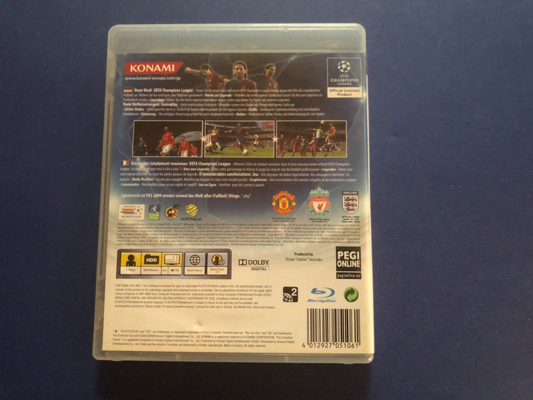 Sony Giochi: PES 2009 SPIEL FÜR PS3 – Usato da Hägendorf venduto da Briansgameshop 1