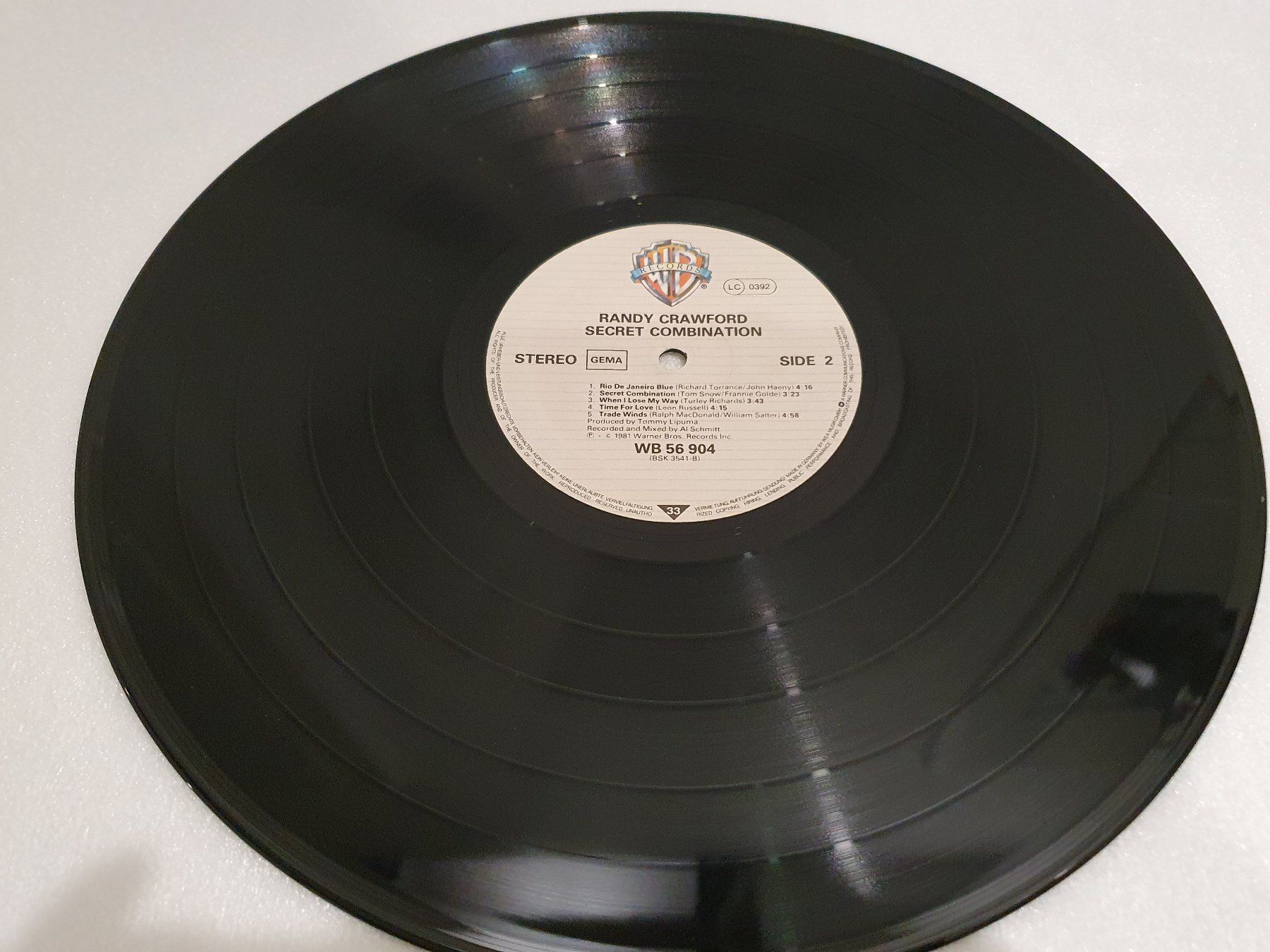 Schallplatten: Randy Crawford – Secret Combination – Gebraucht aus Uster von Vinyl-Leidenschaft 4