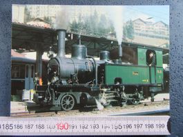 BAHN SCHWIZ RhB G 3/4 1 "RHÄTIA" AST.MORITZ 1999 AK