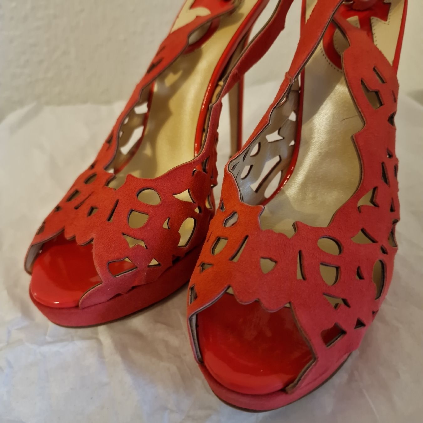 Damenschuhe: Escarpins rouges Dennis Eunis T38,5 – Neu und originalverpackt aus Genève von alv_6979 2