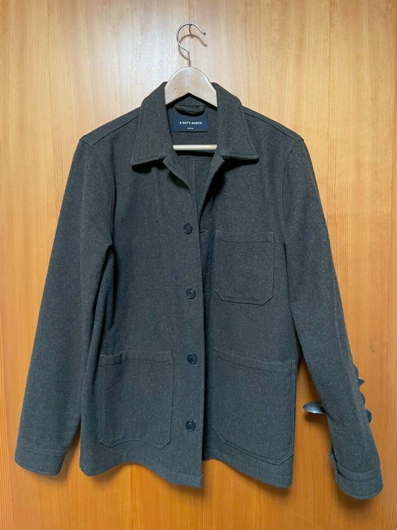 A Day s March Wool Overshirt M Military Green Kaufen auf Ricardo