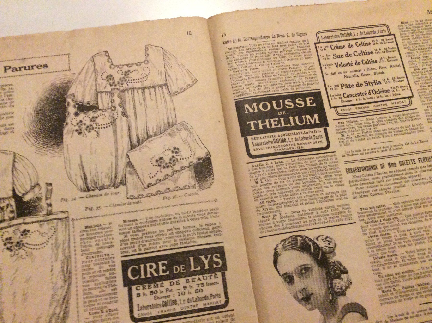 Riviste & Magazine: Journal sur la Mode 1923 – Usato da Genève venduto da edelweiss1900 4