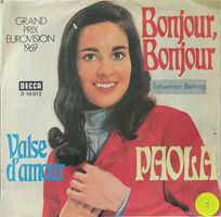 Vinyl Single Paola - Bonjour, Bonjour