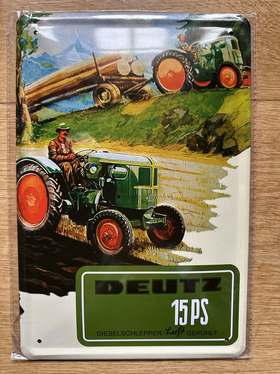 Ecriteaux: Deutz Traktor Diesel Schlepper 15ps – Neuf (Voir description) à Reinach AG par rares75