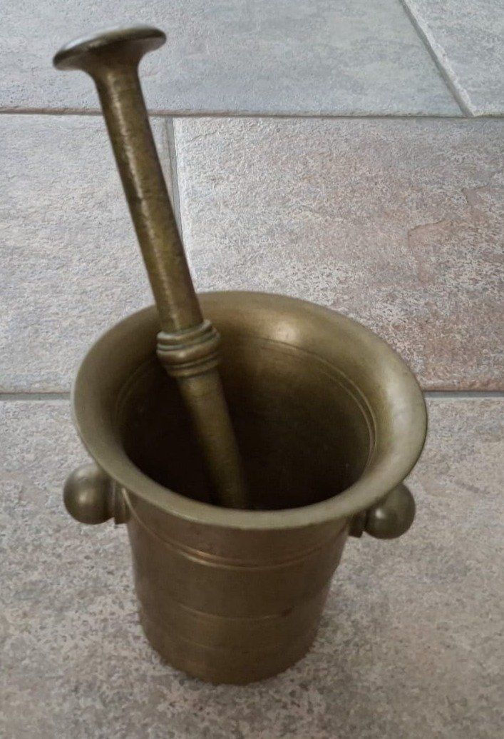 Altro per cucinare: massiver antiker Mörser aus Mesing – Usato da Wettingen venduto da huitzilopostli