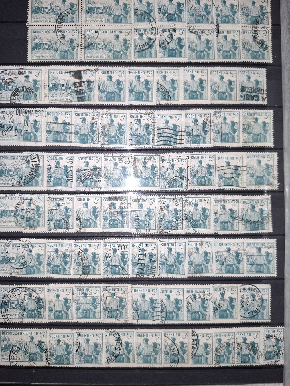 Tutti i francobolli: Dublettensammlung Argentinien  – Usato da Balgach venduto da SIMEON27 8