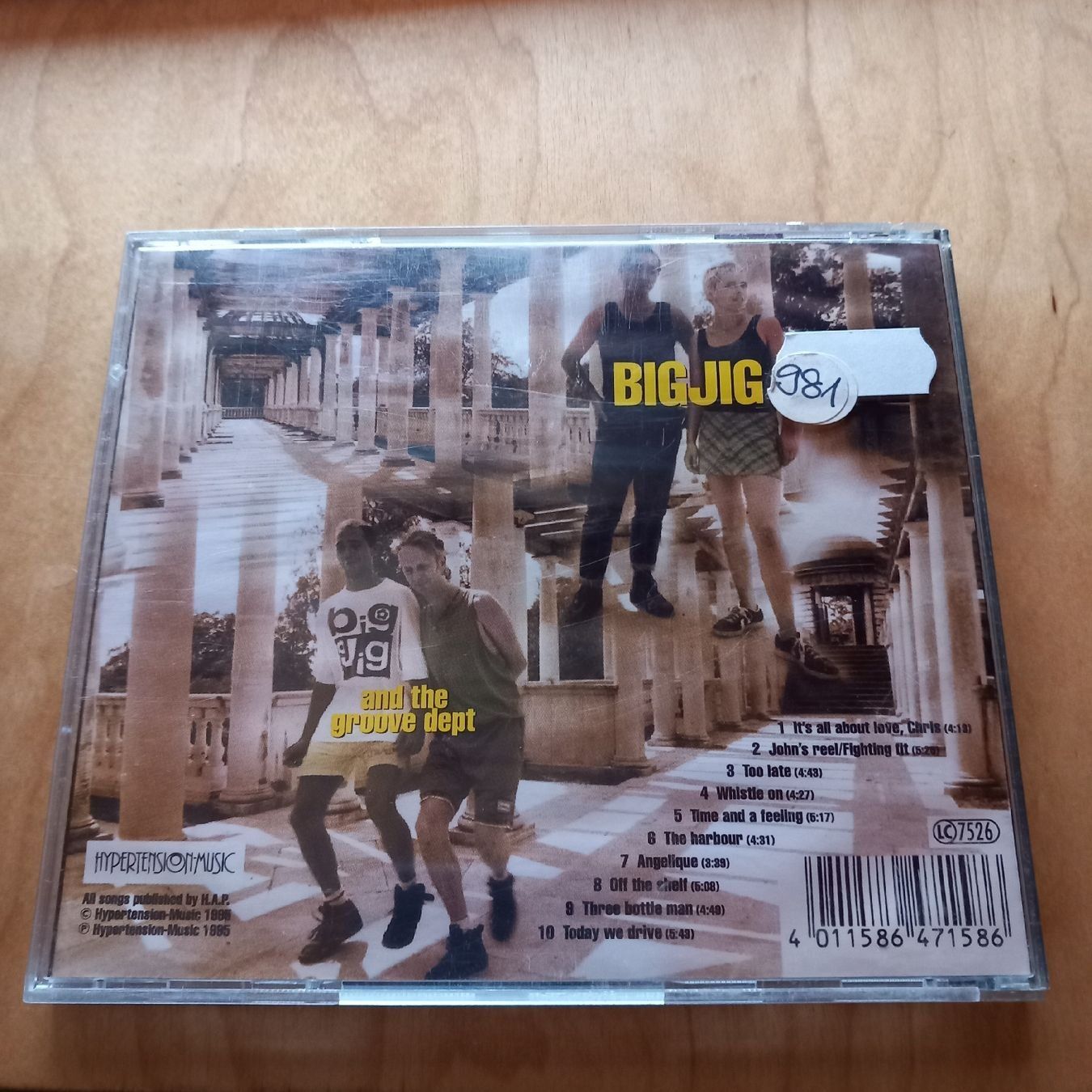 CD: Big Jig - Bug and the groove dept – Usato da Ganterschwil venduto da zaz_h9b6 2