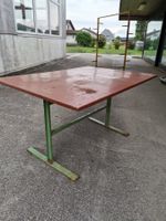 Vintage Gartentisch, Metallgartentisch, ähnlich Bigla, Tisch