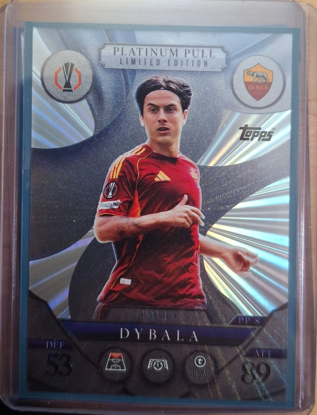 Topps Carte collezionabili: Topps Match Attax 25/26 Platinum Pull Dybala – Nuovo (secondo la descrizione) da Binz venduto da tri_nj88