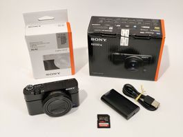 Sony DSC-RX100 VIIA Kamera mit Zubehör - mit Garantie