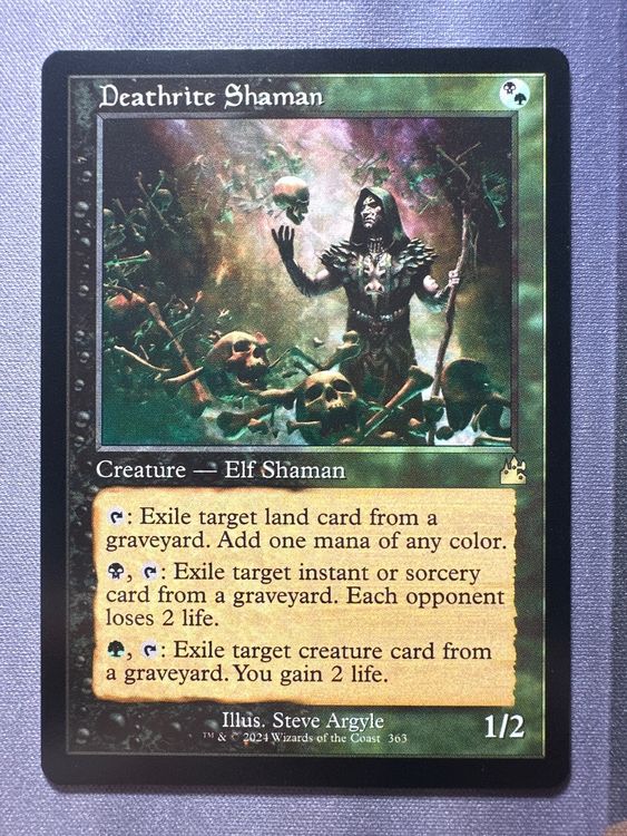 Deathrite Shaman 363 Ravnica Remastered (Neu (gemäss Beschreibung)) in ...