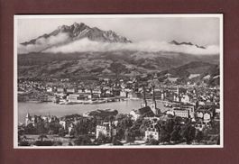 LUZERN - Teilansicht - Pilatus