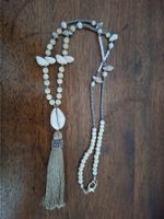 Muschelkette Mala Kauri Perlen Perlmutt