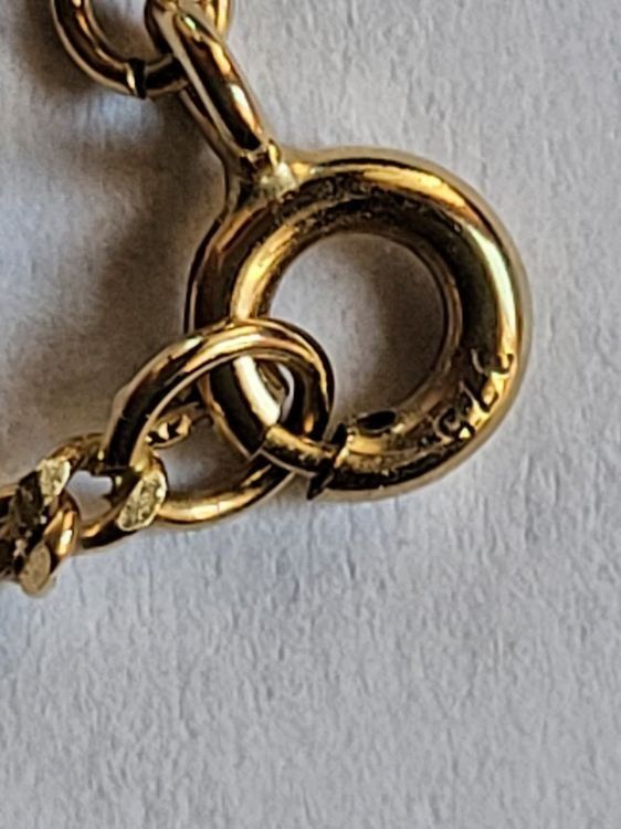 Catenine: Goldkette mit Anhänger Gepunzt – Usato da Selkingen venduto da gwendolynx 5