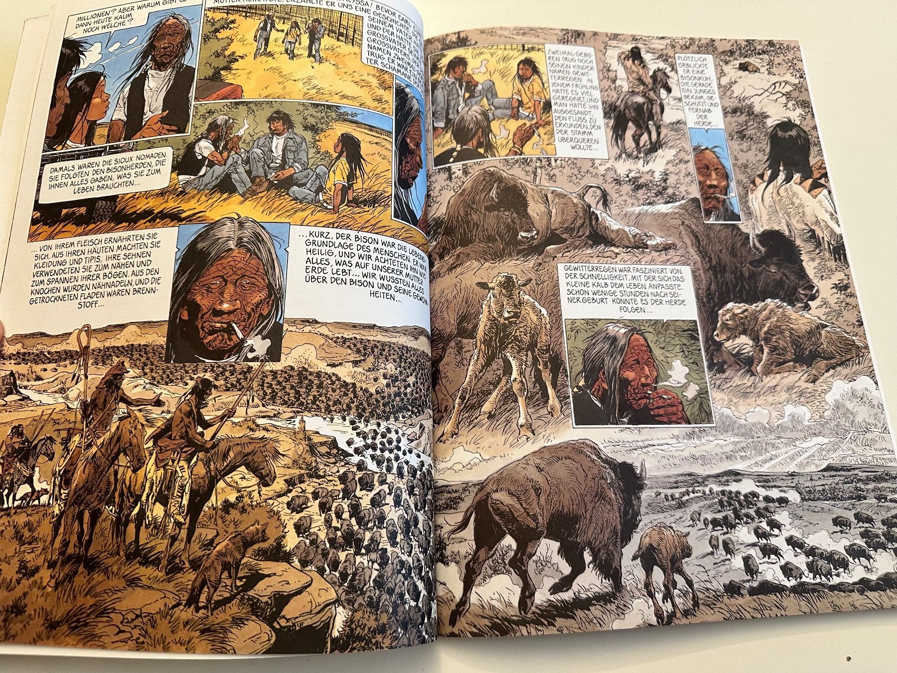 Fumetti: RED ROAD 1 - LAND DER BÜFFEL - DERIB – Usato da Münsingen venduto da Ganjam 4