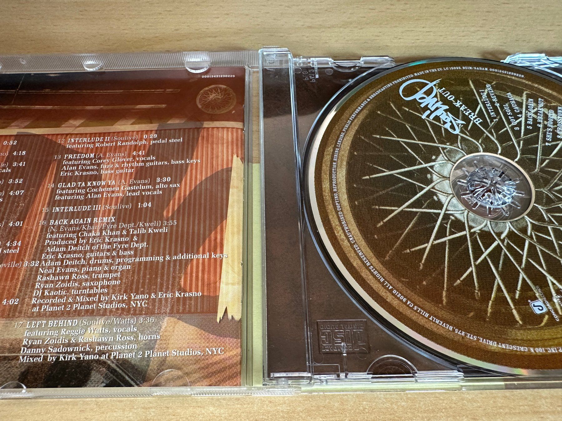CDs: Soulive – Break Out – Gebraucht aus Rikon im Tösstal von Alpenmutz 2