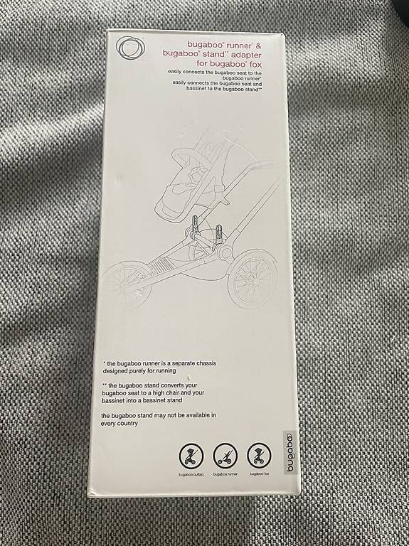 Bugaboo Carrozzine: Bugaboo Runner Fox Adapter – Usato da Zürich venduto da Len1550 1