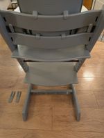 Chaise haute Stokke Tripp Trapp gris bon état kit complet 