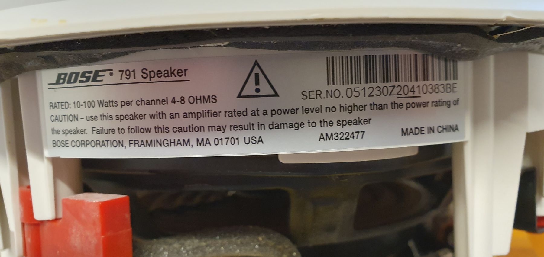 Bose Casse acustiche: 4 Stück Bose Virtually Invisible 791 In-Celling Speakers / – Usato da Bern venduto da langsam_aber_sicher 4